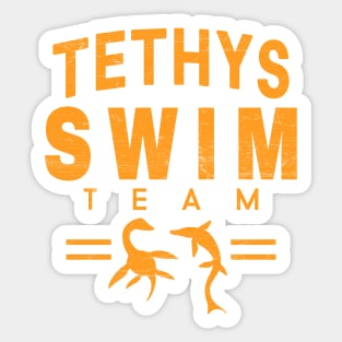 Tethys Swim Team Sticker